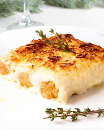 Receta AmetllerOrigen canelones con trufa