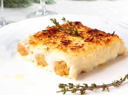 Receta AmetllerOrigen canelones con trufa