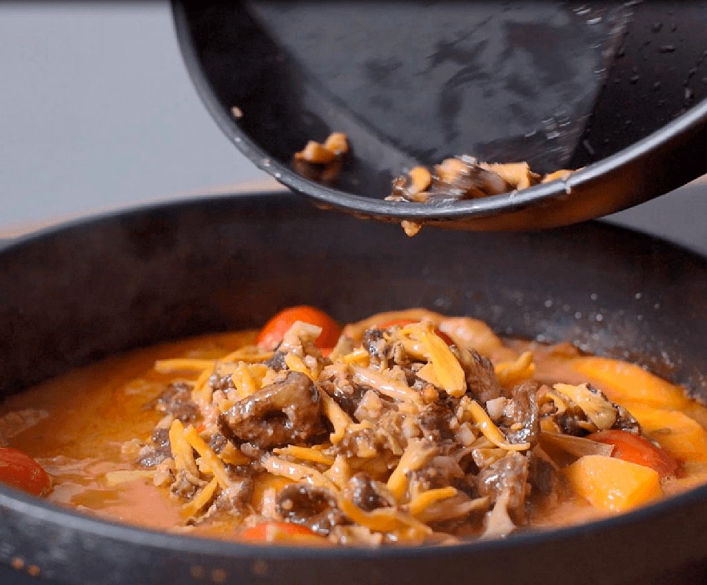 receta ametller origen fricando setas camagroc