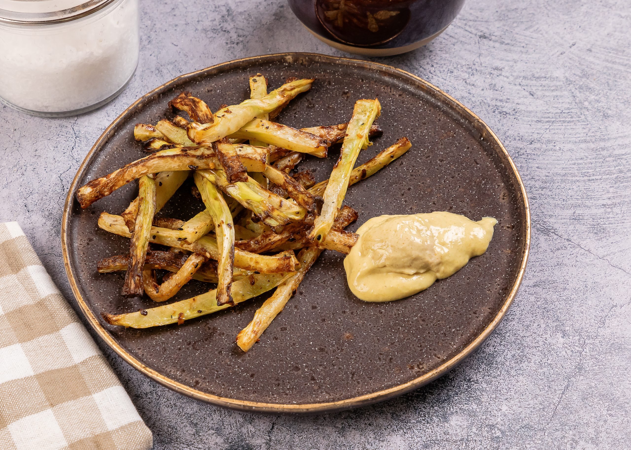 Receta chips de brócoli Receta chips de brócoli