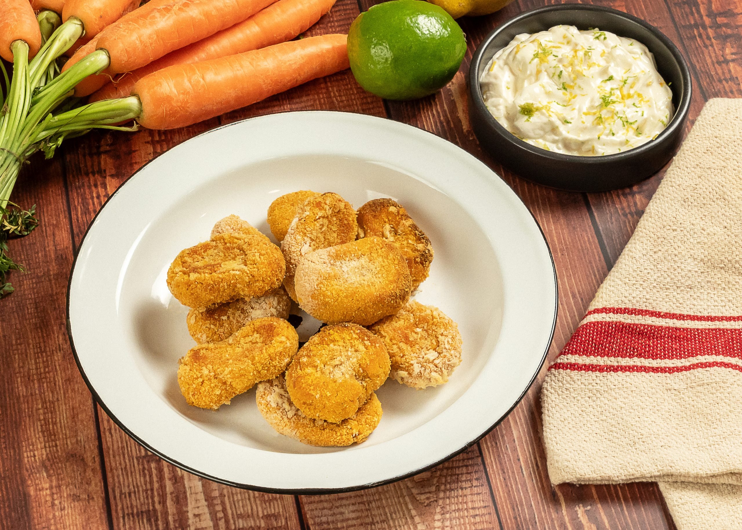 Receta nuggets de zanahoria Receta nuggets de zanahoria